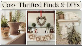 Thrifted Finds & DIY Projects for a Cozy Home Home on a Budget | Vintage Cottage Style