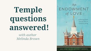 Temple Questions Answered! A Q&A with Author Melinda Brown