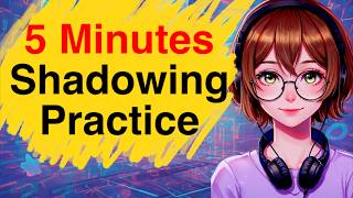5 Minute Daily English Practice | Speak Fluently with Affirmations | Shadowing for A2-B1 | Podcast