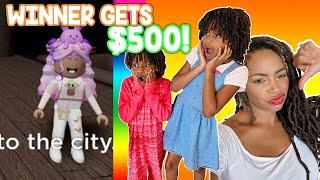 Roblox PUPPET CHALLENGE IN REAL LIFE! Who Will WIN $500!