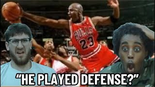 Showing My LeBron Fan Friend Michael Jordan Defensive Mixtape