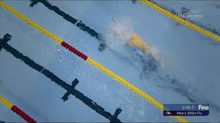 Michael Phelps 200 fly record SMASHED by Kristof Milak