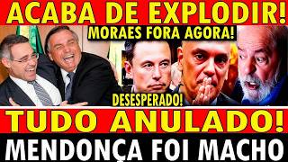 URGENT! ANDRÉ MENDONÇA ORDERS EVERYTHING CANCELED! M0R4ES IS TO BLAME FOR THE AMERICAN REACTION.