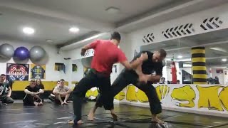 O Soto Gari - Manriki Kusari - Ninjutsu club Bujinkan Leskovac