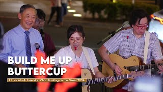 Build Me Up Buttercup | RJ Jacinto & Jose Mari Chan Busking on the Street 2024 (Official Video)