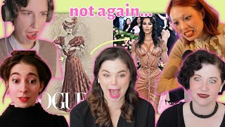 Reacting to Vogue's "Everything You Need to Know About the Corset" cause we haven't suffered enough.