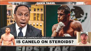 Stephen A. Smith Calls Out Canelo’s MONSTER Physique Ahead of Crawford Fight!