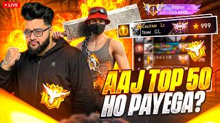 FREE FIRE LIVE 🔴DAY-9  Aaj Lobby Tod Dunga💀India Top-100 Grind🔥🥵