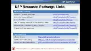 Open Forum Q&A with HUD Staff Webinar - 7/17/12
