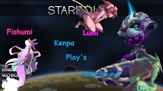 starbound 3rd boss with Fishura and Lumi