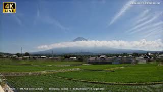 🔴【LIVE】富士山ライブカメラ 24時間 4K｜富士宮の田んぼから生中継 | Mt. Fuji Live Camera Japan