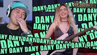 Dany's "Automatic Sun" Playthrough on Guitar World | Rock Singer Reacts