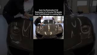 Asmr Car Restoration! Restoration of a Porsche 918 Spyder form Total Disrepair to Looking New