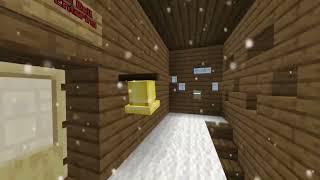 Day 7 Snow Globe Finished (full screen) #lockoutmajor #minecraft #build #lol #winter #christmas