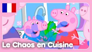 Peppa Pig 🤪 Le Chaos en Cuisine ! 🥕 Grande Aventure Culinaire en Famille | Dessins Animés
