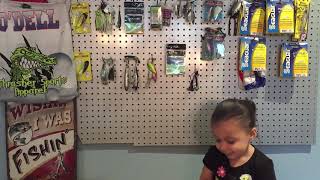 Youngest fishing interview ever!