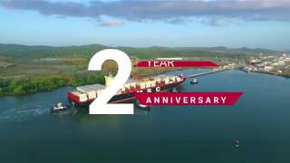 #ExpandedPanamaCanal Milestones - 2nd Anniversary