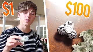 $1 VS $100 Fidget Spinner