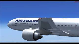 {FSX} Paris - Dubai (LFPG - OMDB) l Boeing 777-300ER