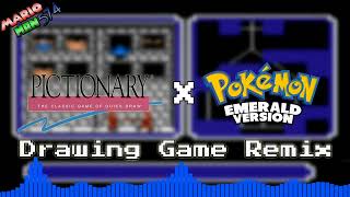 Pictionary NES Drawing Game Pokemon R/S/E Remix
