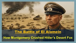 El Alamein: How Montgomery Crushed Hitler’s Desert Fox". #history #education