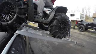 Ep3 KingBossQuad Diamond Back Tonneau Cover Loading ATVs