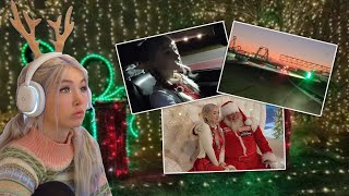 ₊˚  SANTA BLU, GIFT GIVING ₊˚  F1 ADVENTURE, CHRISTMAS LIGHTS, & RIDES ⸜｡˃ ᵕ ˂ ⸝♡  (EDITED)