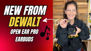 NEW DeWalt Jobsite Open-Ear Pro Earbuds — Full Unboxing & Review!