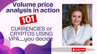Currencies or cryptocurrencies using volume price analysis - see them both in action, then decide