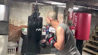 Fastest 45-year-old on the planet 🥊💨🌎 #boxing