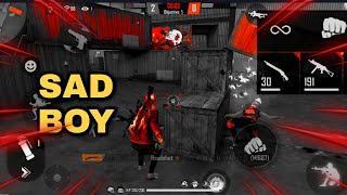 SAD BOY 😥 free fire sad shayari status / ff heart touching whatsapp status / ff sad boy status video
