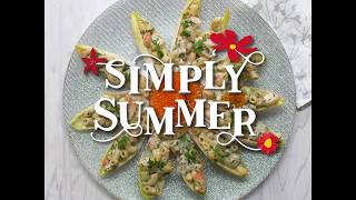 Festive Prawn Cocktail Salad with Elbows - Simply Summer