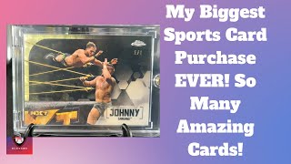 I Made My Biggest Sports Card Purchase Ever!! HUGE Additions to my Johnny Gargano Collection!