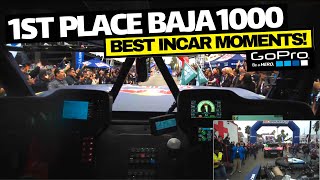 1st Place Baja 1000 Trophy Truck Chaos! Onboard Camera