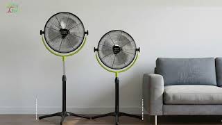 Epyz Solar Pedestal Fan "Portable and Rechargeable" |Epyz|