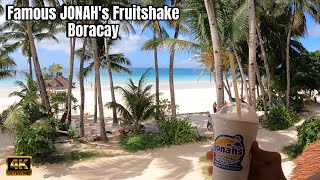 The Best Fruitshake in BORACAY ISLAND Jonah’s Fruitshake.MUST TRY! #boracayph #boracay