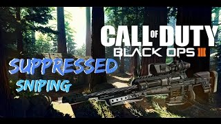 Black Ops 3 - SUPPRESSED SNIPING (Locus Gameplay)