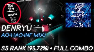MY BEST ACC YET on ANOTHER new map? | Denryu - AO-1 (AO-inf MIX) | SS (95.72%) + FC