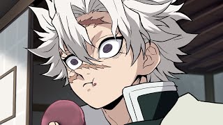 【手描き】不死川実弥がおはぎを食べるだけ【鬼滅】/Demon slayer Fan Animation(Sanemi eats OHAGI）