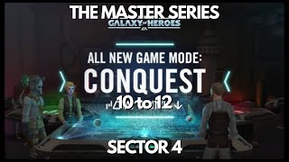 The Master Series - Conquest 10 Sector 4 - All Feats and Teams