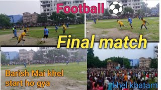 Football final match @sofior vlogs