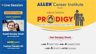 ALLEN Career Institute presents PRODIGY Session - a Unique Live Talk Show for Parents