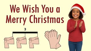 Easy Body Percussion for Kids | We Wish You a Merry Christmas 🎄