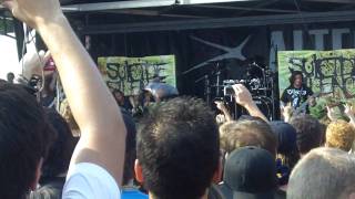 Suicide Silence - Unanswered 7/7 (Warped Tour 2010) HD