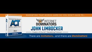 The ACT Marketing Protocol Mindset- Live Training