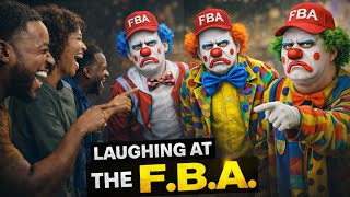 African Americans clown tariq neeshed  FBA fan club. And they keep ducking the fade.