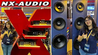 NX-AUDIO🔥- Dj speakers, amplifiers, mixers, mics, uhf mics, tweeters | NX audio stall tour | Delhi✅