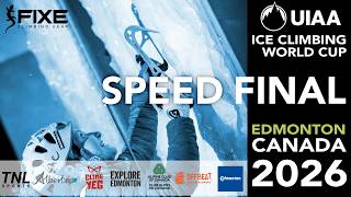 Round 4 Speed Finals - 2026 Ice Climbing World Cup - LIVE from Edmonton, Canada