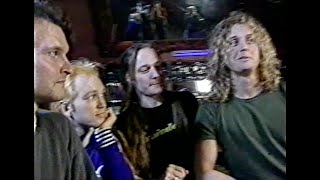 D-A-D Interview - Nyhederne TV2 10.04.1995
