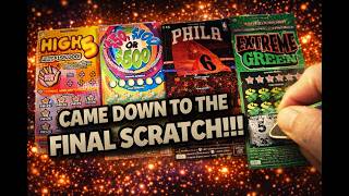 🚨🎉  CAME DOWN TO FINAL SCRATCH PA LOTTERY HAUL!! 🚨🎉